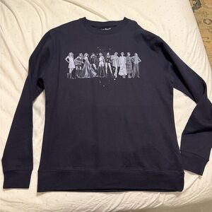 Taylor Swift Black Crewneck Sweater